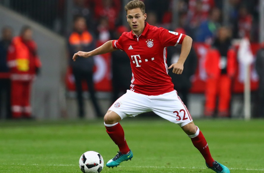 Joshua Kimmich là tiền vệ nổi bật nhất của Bayern Munich